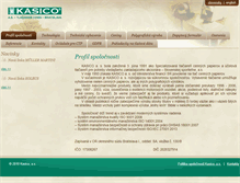 Tablet Screenshot of kasico.sk